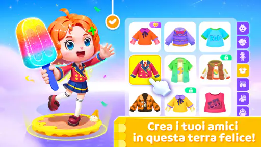 Gioco del Gelato Piccolo Panda screenshot
