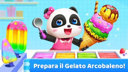Gioco del Gelato Piccolo Panda screenshot