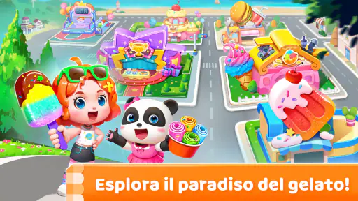 Gioco del Gelato Piccolo Panda screenshot