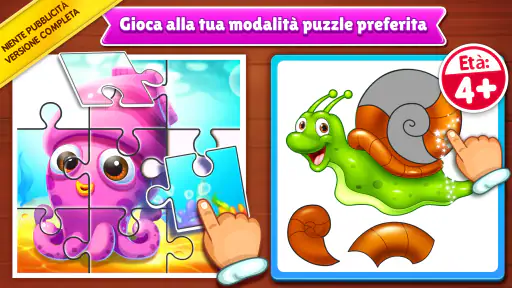 Gioco di puzzle per bambini screenshot