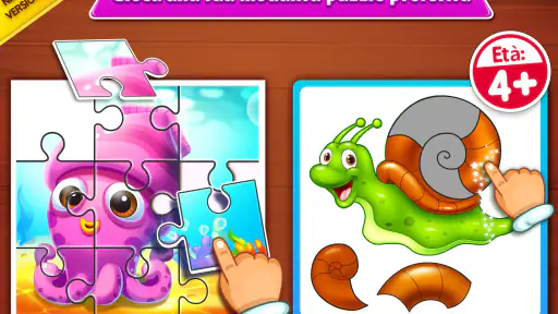 Gioco di puzzle per bambini screenshot