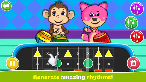 Gioco musicale per bambini screenshot