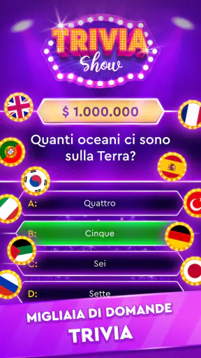 Gioco Trivia: Quiz Milionario screenshot