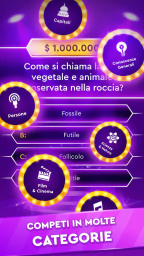 Gioco Trivia: Quiz Milionario screenshot