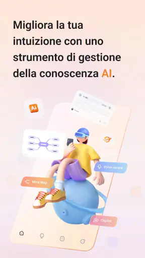 GitMind: Mappe Mentali dell'IA screenshot