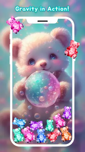 Glitter Wallpaper: Theme, Icon screenshot