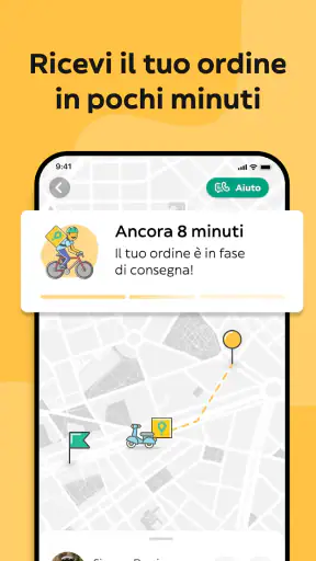 Glovo Cibo a domicilio e altro screenshot