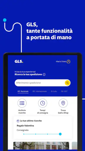 GLS screenshot