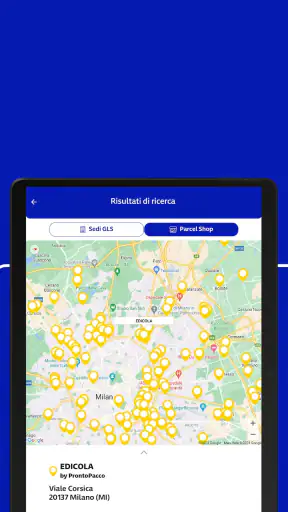 GLS screenshot