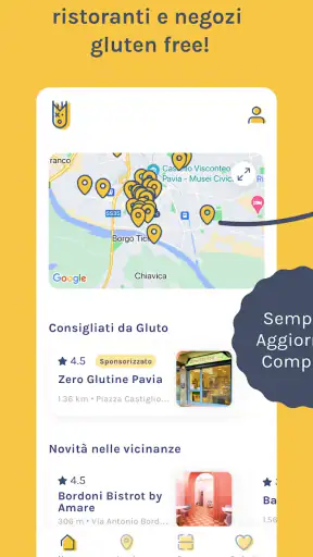 Gluto - Locali senza glutine screenshot