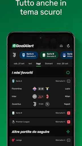 GoalAlert Risultati di calcio screenshot