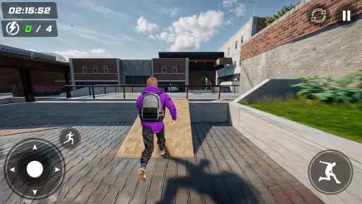 Going Up Rooftop Parkour Games screenshot