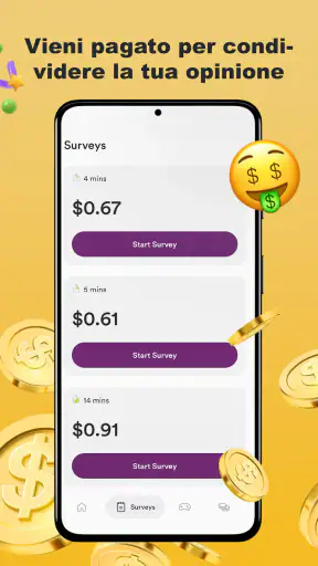 Golden Survey Guadagnare soldi screenshot