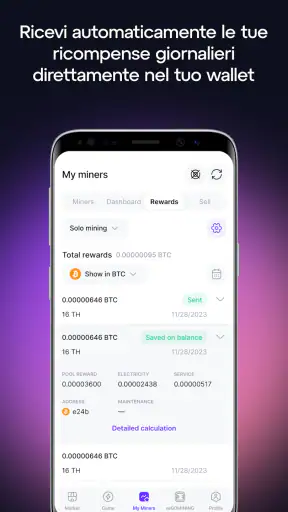GoMining - Mining di Monete screenshot