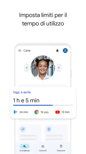 Google Family Link screenshot