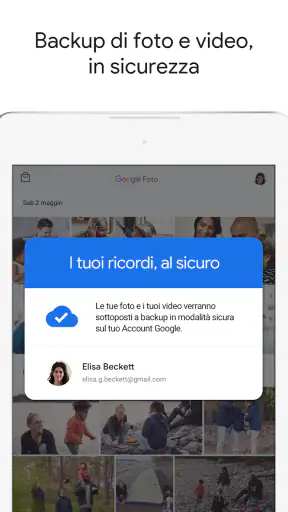 Google Foto screenshot