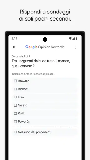 Google Opinion Rewards screenshot