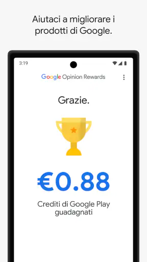 Google Opinion Rewards screenshot