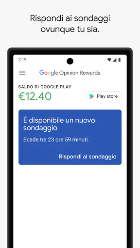 Google Opinion Rewards screenshot