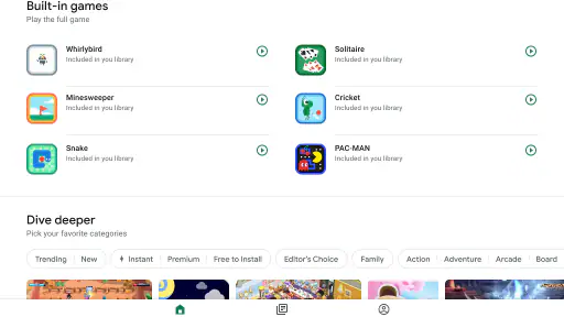 Google Play Giochi screenshot