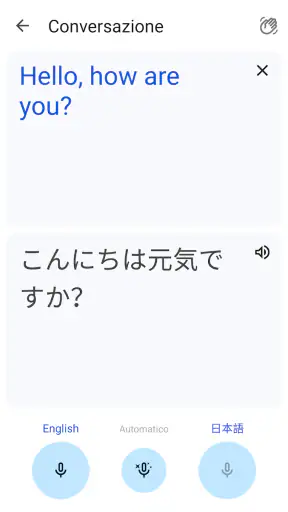 Google Traduttore screenshot