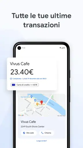 Google Wallet screenshot