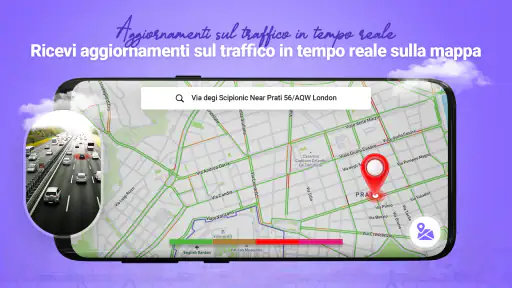 GPS Dal vivo Satellitare Mappa screenshot
