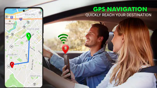 GPS Maps Voice Navigation App screenshot