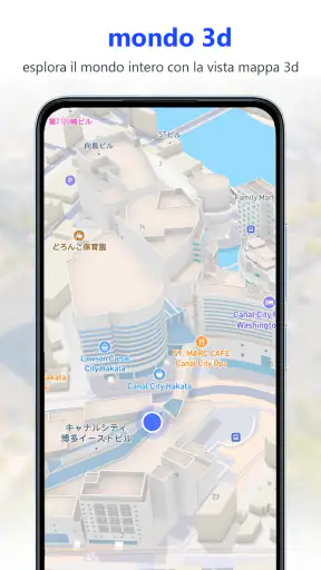 GPS satellite live terra mappa screenshot