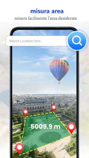 GPS satellite live terra mappa screenshot