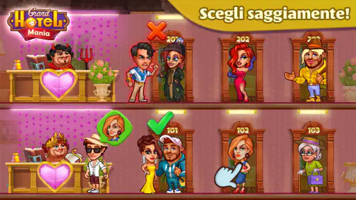 Grand Hotel Mania:Hotel giochi screenshot