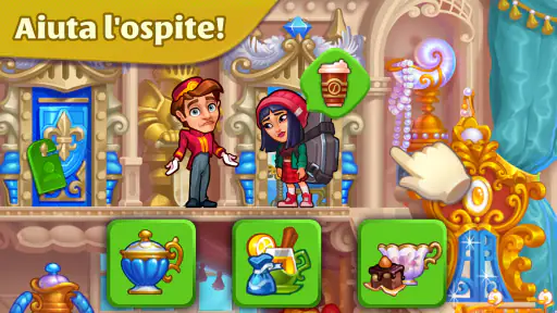 Grand Hotel Mania:Hotel giochi screenshot