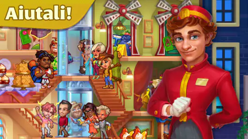 Grand Hotel Mania:Hotel giochi screenshot