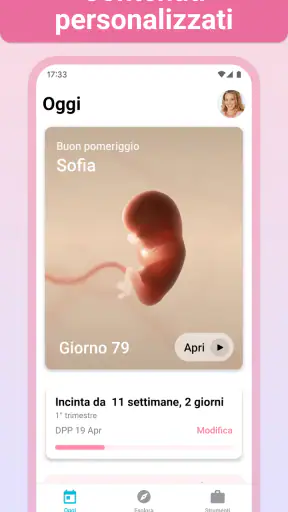 Gravidanza +| Maternità App screenshot