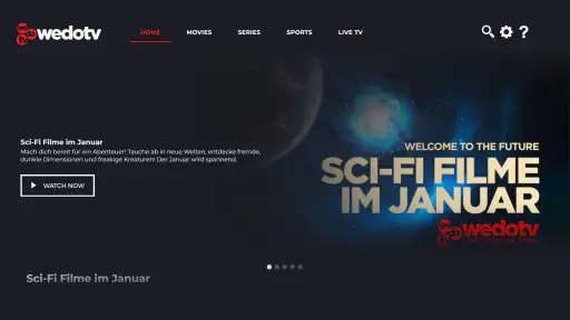 Guarda film e serie TV: wedotv screenshot