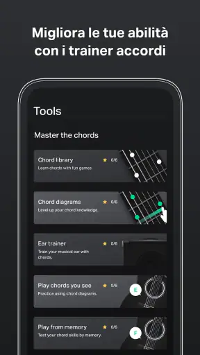 GuitarTuna: Accordatore, Tuner screenshot