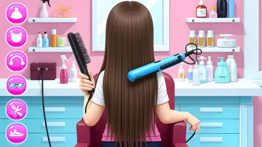 Hair Salon and Dress Up Girl screenshot