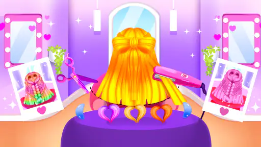 Hair Salon and Dress Up Girl screenshot