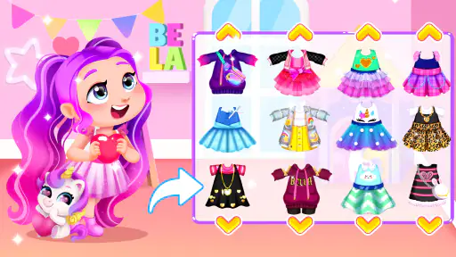 Hair Salon and Dress Up Girl screenshot