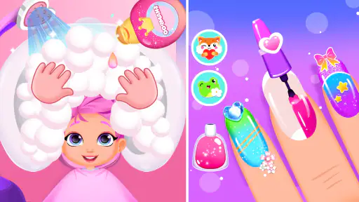 Hair Salon and Dress Up Girl screenshot