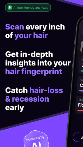 HairSnap Hair & Style Analysis screenshot