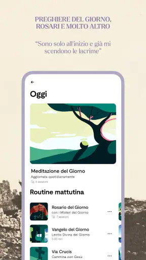 Hallow: Preghiera, Meditazione screenshot