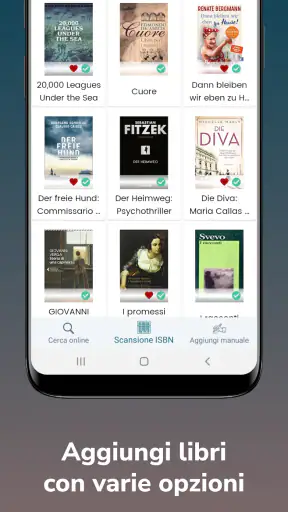 Handy Library: organizza libri screenshot