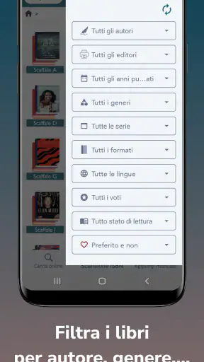 Handy Library: organizza libri screenshot