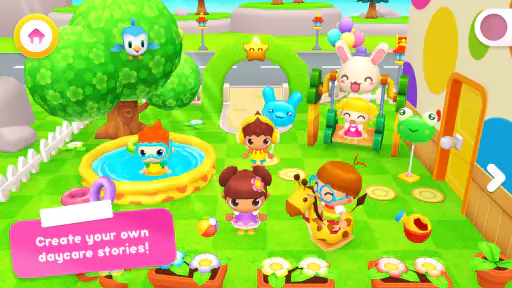 Happy Daycare Stories - School screenshot