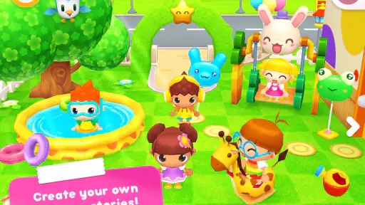 Happy Daycare Stories - School screenshot