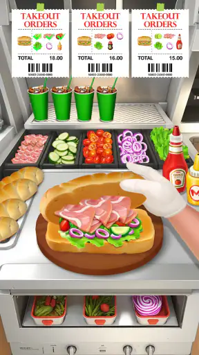 Happy Diner Story: Cooking screenshot