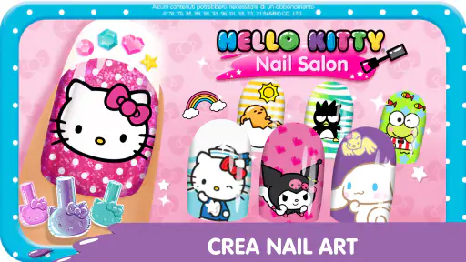 Hello Kitty salone per unghie screenshot