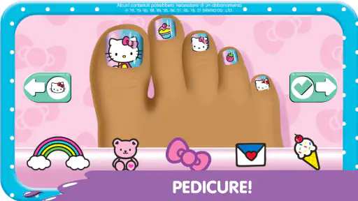 Hello Kitty salone per unghie screenshot
