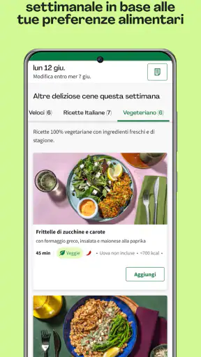 HelloFresh: Cucina Cibo Sano screenshot